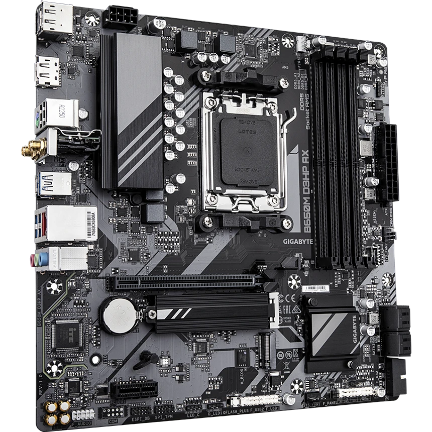 Материнская плата Gigabyte B650M D3HP AX - фото 2