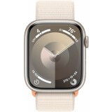 Умные часы Apple Watch Series 9 45mm Starlight Aluminum Case with Starlight Sport Loop (MR983ZP/A)