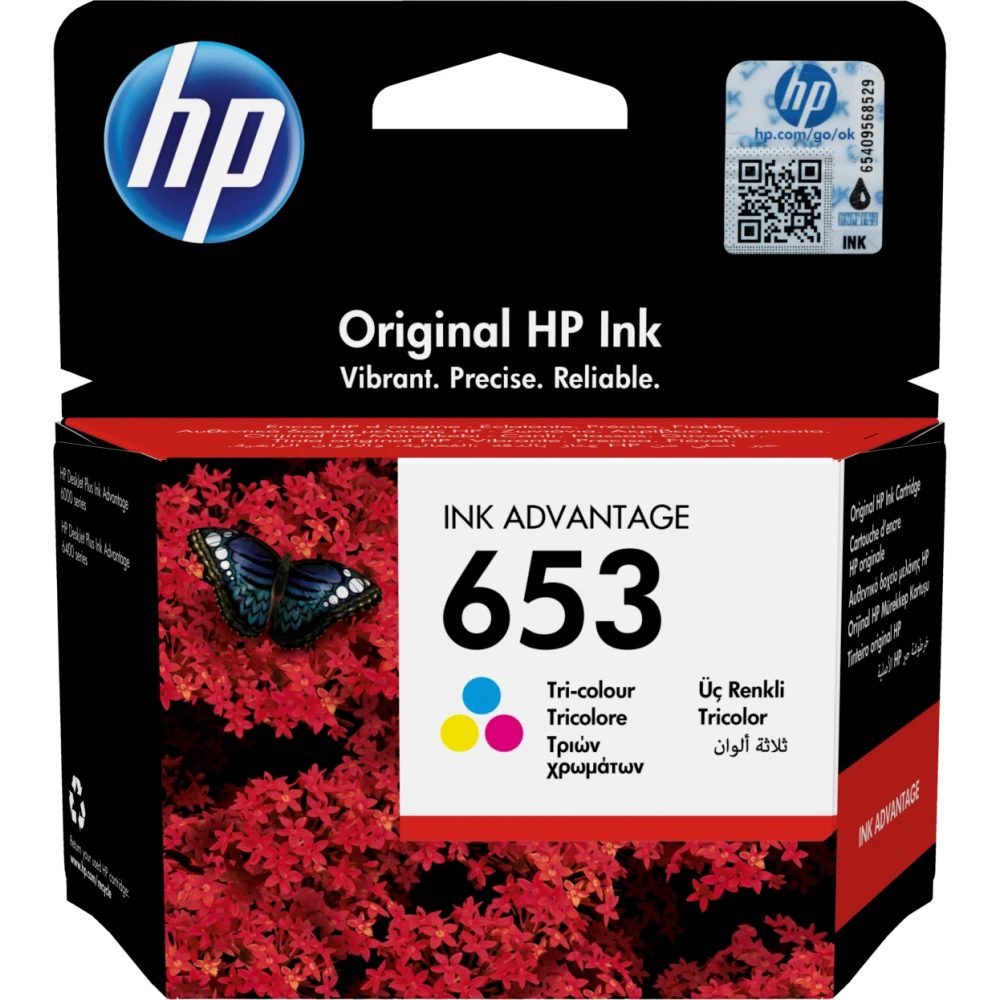 Картридж HP 3YM74AE (№653) Color