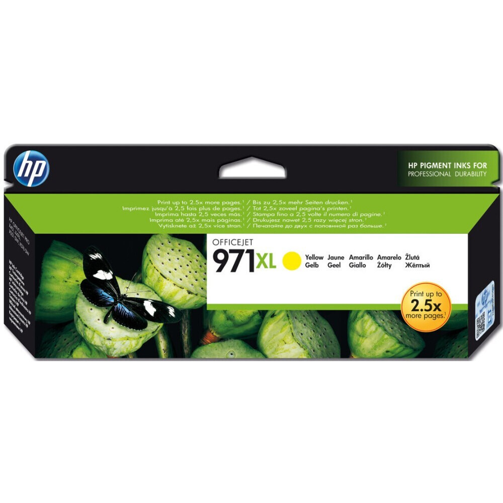 Картридж HP CN628AE (№971XL) Yellow