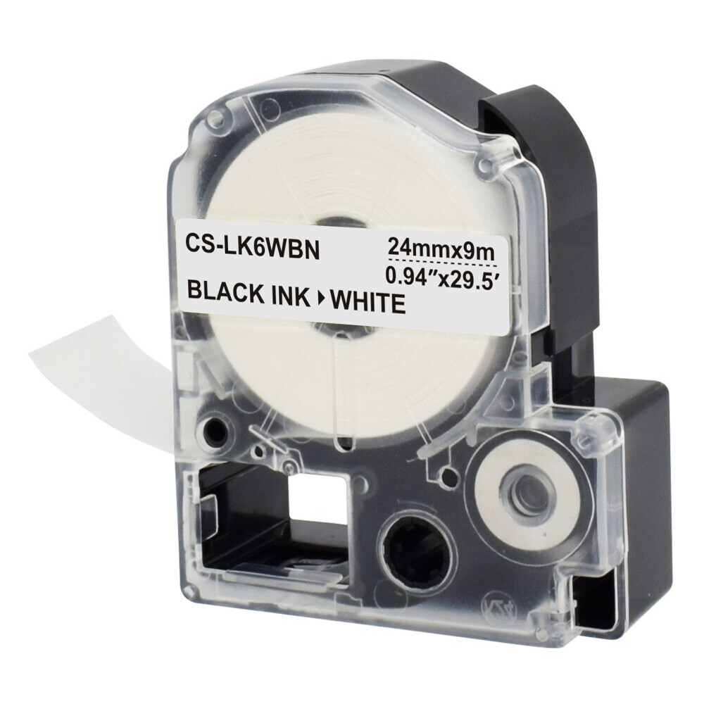 Ленточный картридж Cactus CS-LK6WBN - фото 2