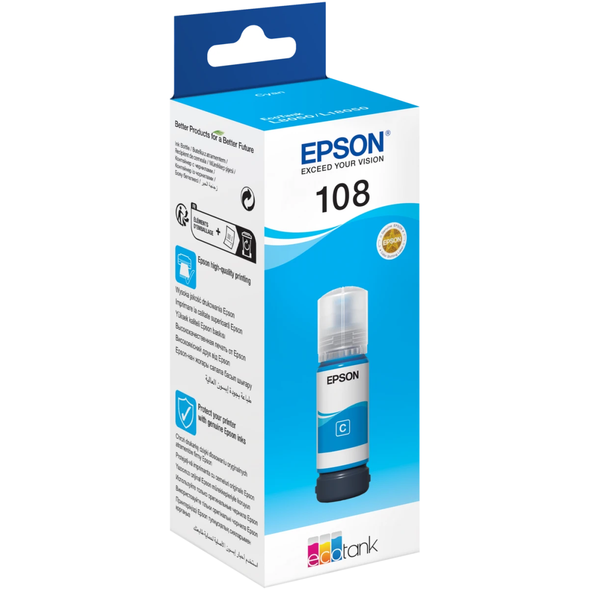 Чернила Epson C13T09C24A Cyan