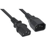 Кабель питания C13 - C14, 1м, Filum FL-PC-C13/C14-C1-1.0-BK