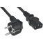 Кабель питания Schuko - C13, 1.8м, Filum FL-PC-SH90/C13-C-1.8-BK