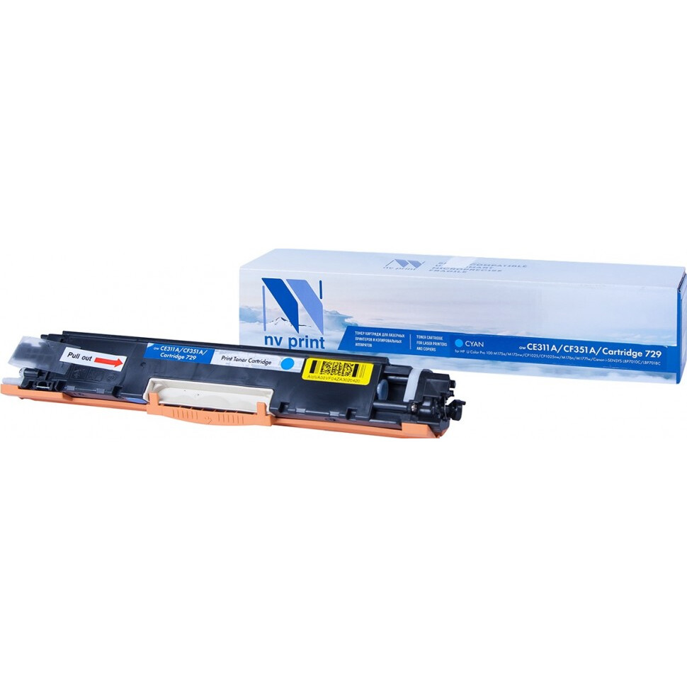 Картридж NV Print CE311A/CF351A/729 Cyan