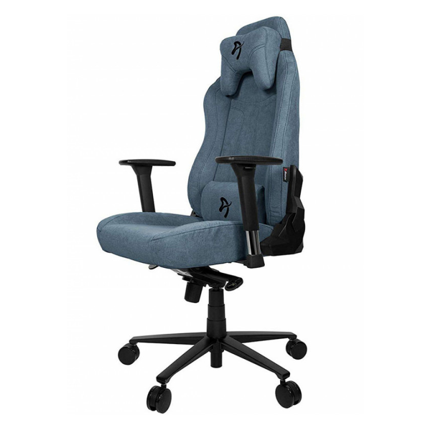 Игровое кресло Arozzi Vernazza Soft Fabric Blue - VERNAZZA-SFB-BL - фото 2
