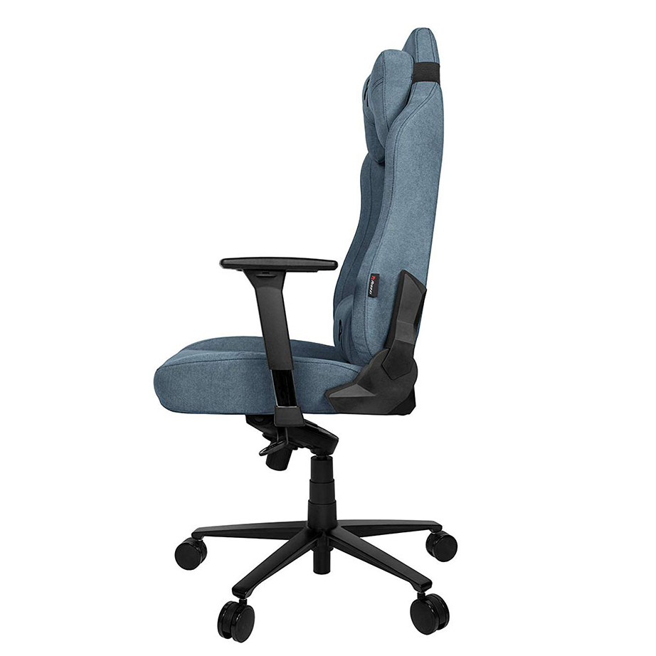 Игровое кресло Arozzi Vernazza Soft Fabric Blue - VERNAZZA-SFB-BL - фото 5