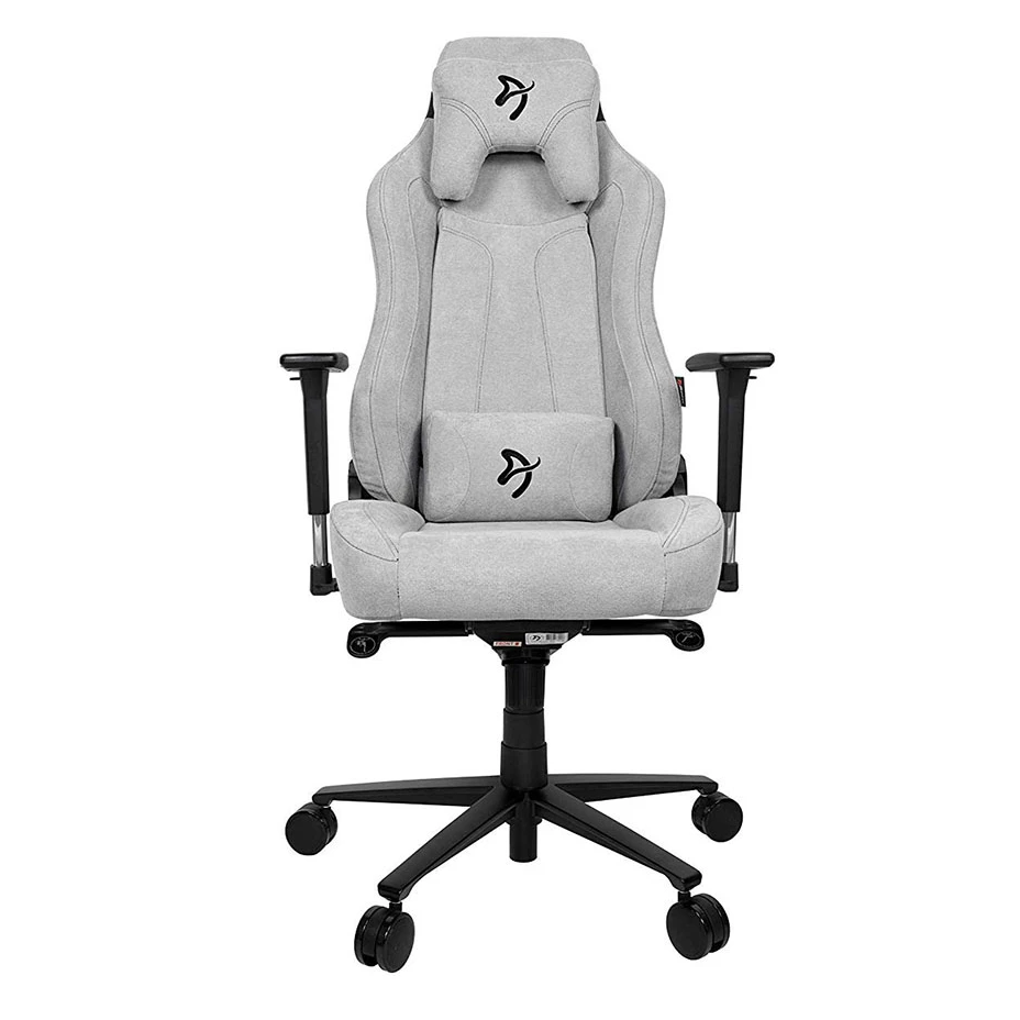 Игровое кресло Arozzi Vernazza Soft Fabric Light Grey - VERNAZZA-SFB-LG - фото 2