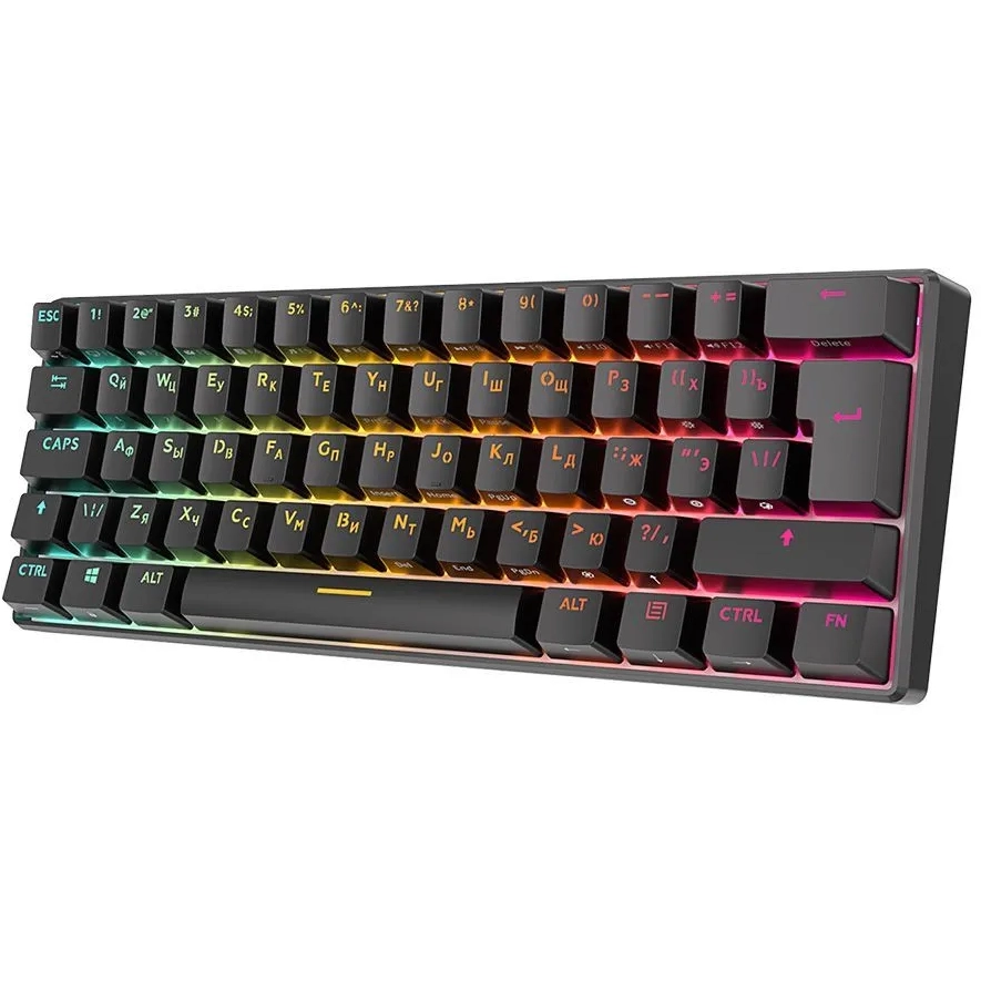 Клавиатура Royal Kludge RK61 Black (Red Switch) - 6935280805585 - фото 2