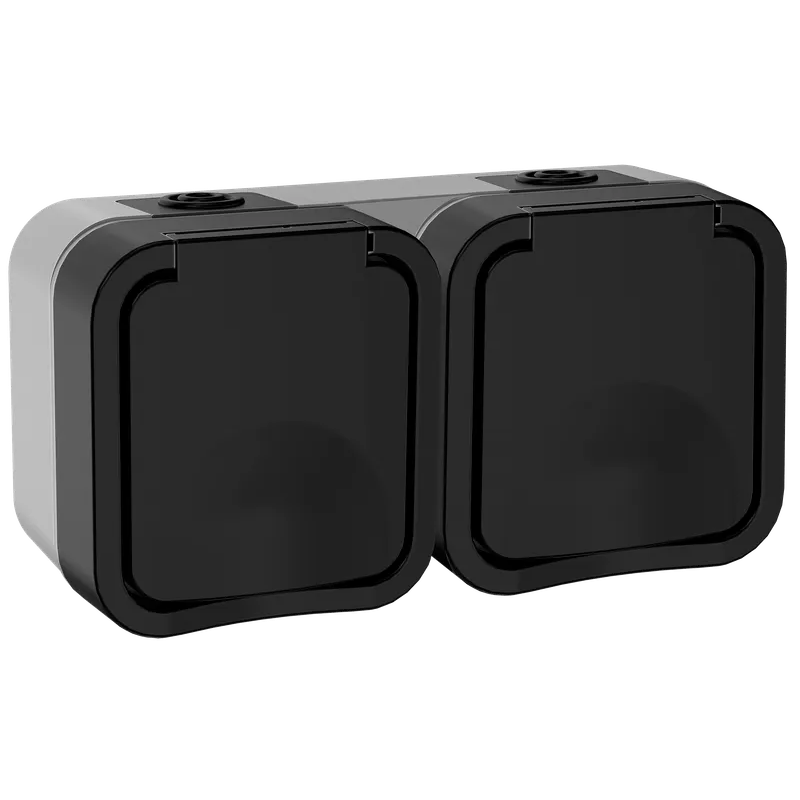 Электрическая розетка IEK TS-R26-16-55-G-K53