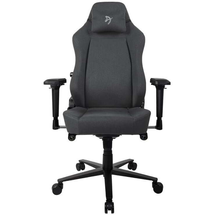 Игровое кресло Arozzi Primo Woven Fabric Black/Grey - PRIMO-WF-BKGY - фото 2