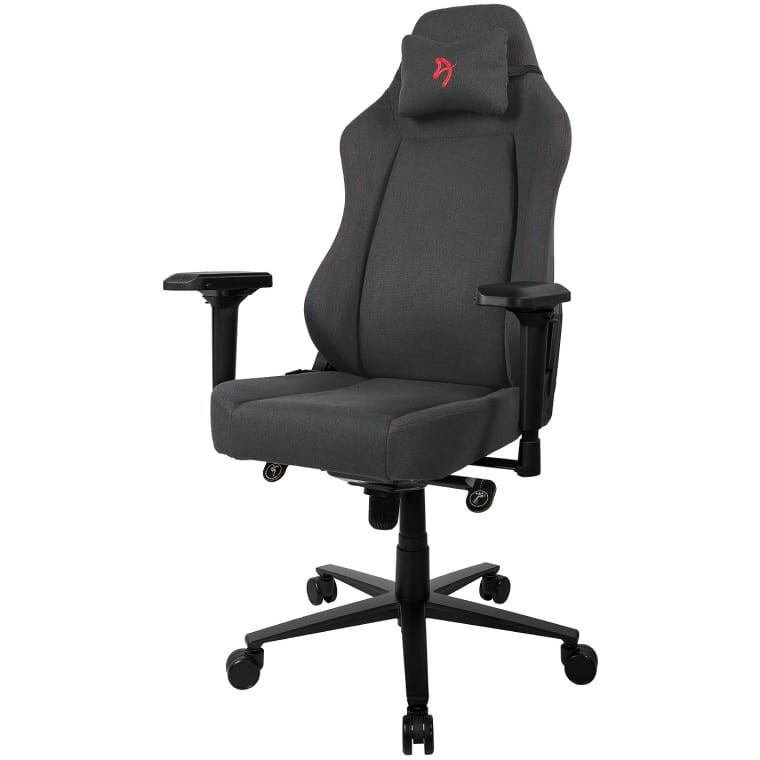 Игровое кресло Arozzi Primo Woven Fabric Black/Red