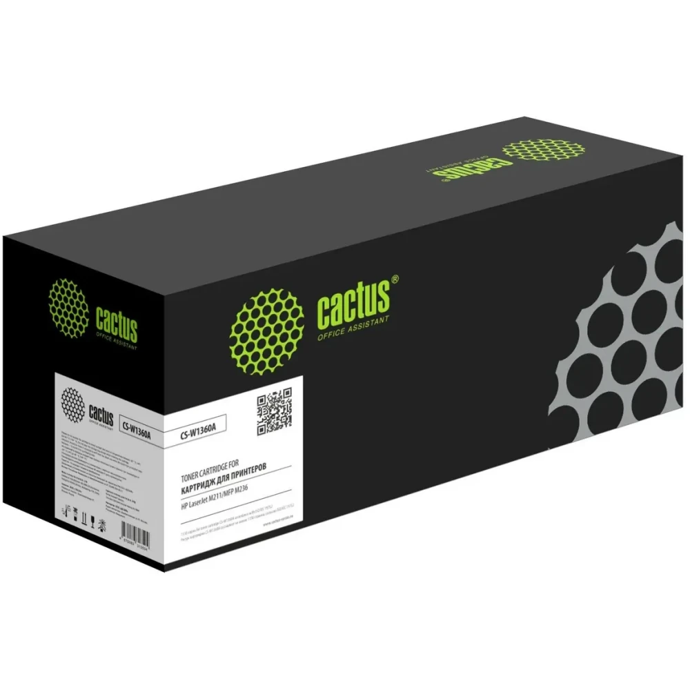 Картридж Cactus CS-W1360A Black