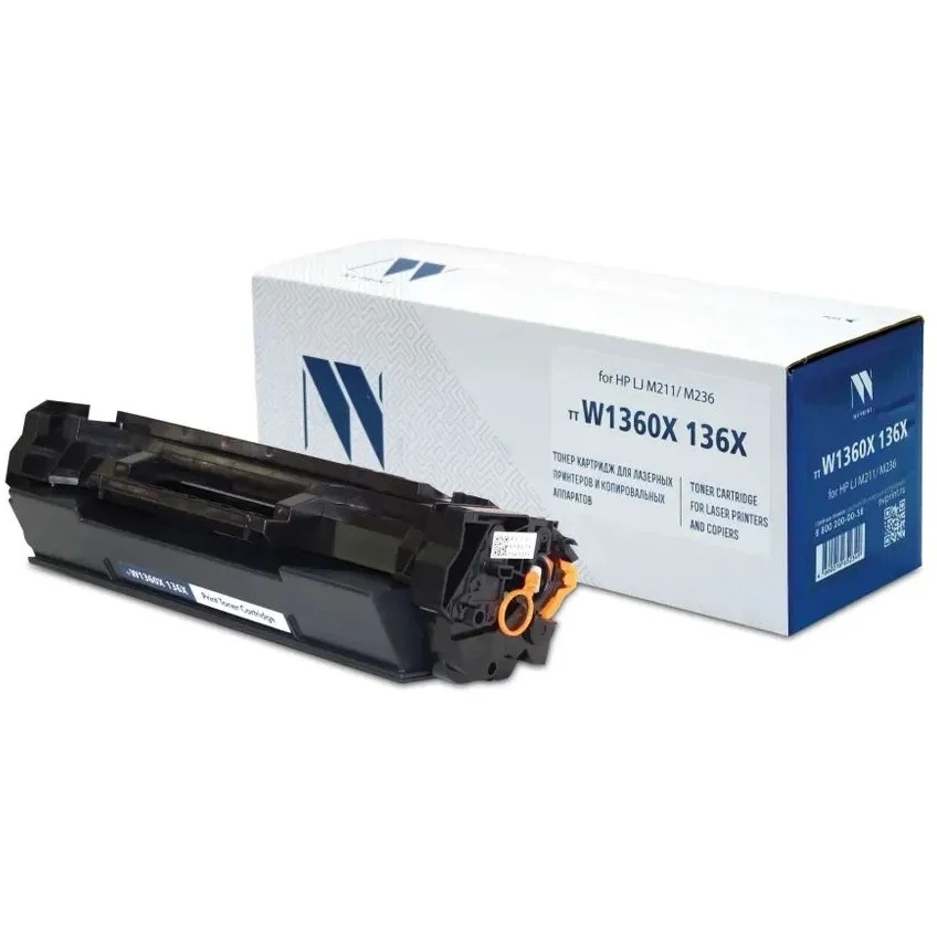 Картридж NV Print W1360X 136X Black - NV-W1360X 136X