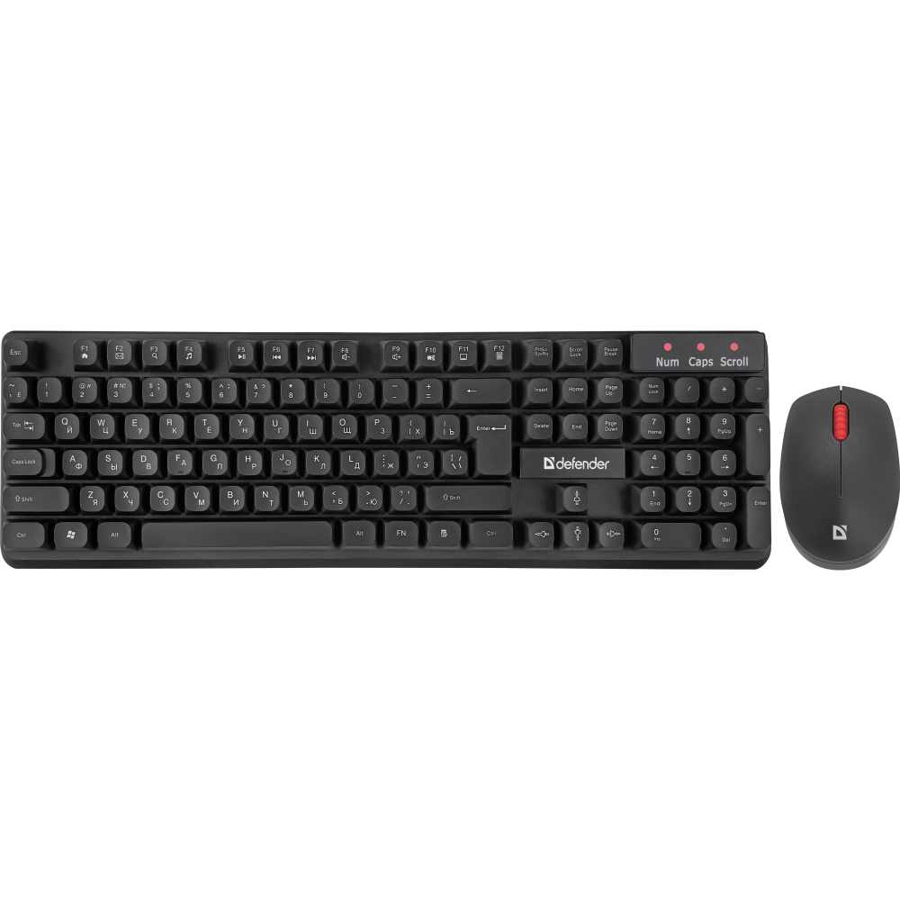 Клавиатура + мышь Defender Milan C-992 Black - 45992