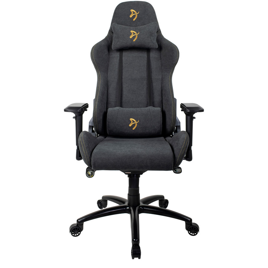 Игровое кресло Arozzi Verona Signature Soft Fabric Gold - VERONA-SIG-SFB-GD - фото 2