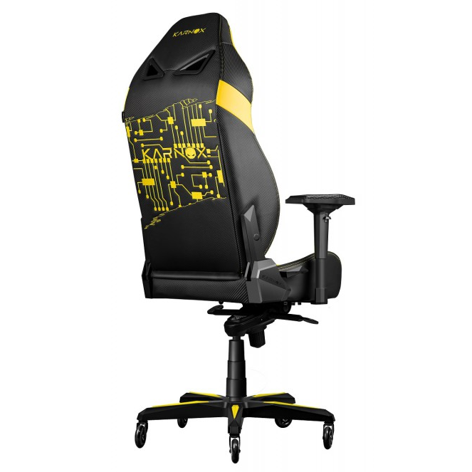 Игровое кресло KARNOX GLADIATOR Cybot Edition Yellow - KX800904-CY - фото 3