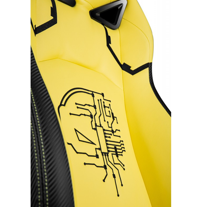 Игровое кресло KARNOX GLADIATOR Cybot Edition Yellow - KX800904-CY - фото 4