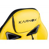 Игровое кресло KARNOX GLADIATOR Cybot Edition Yellow (KX800904-CY)