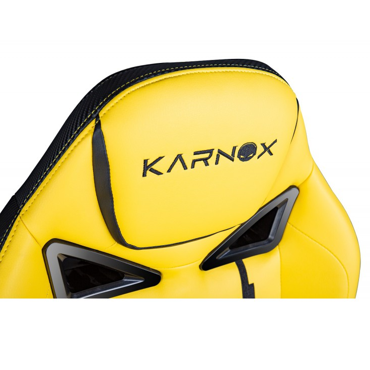 Игровое кресло KARNOX GLADIATOR Cybot Edition Yellow - KX800904-CY - фото 9