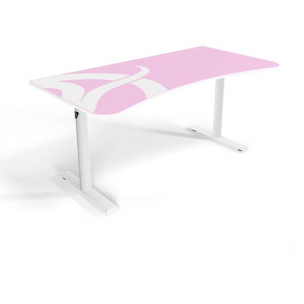 Компьютерный стол Arozzi Arena Gaming Desk White Pink - ARENA-WHITE-PINK