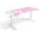 Компьютерный стол Arozzi Arena Gaming Desk White Pink - ARENA-WHITE-PINK