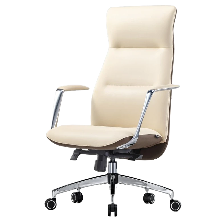 Офисное кресло Eureka OC08-OW Beige White - ERK-OC08-OW