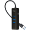 USB-концентратор Netac WF12 Black - NT08WF12-30BK - фото 4