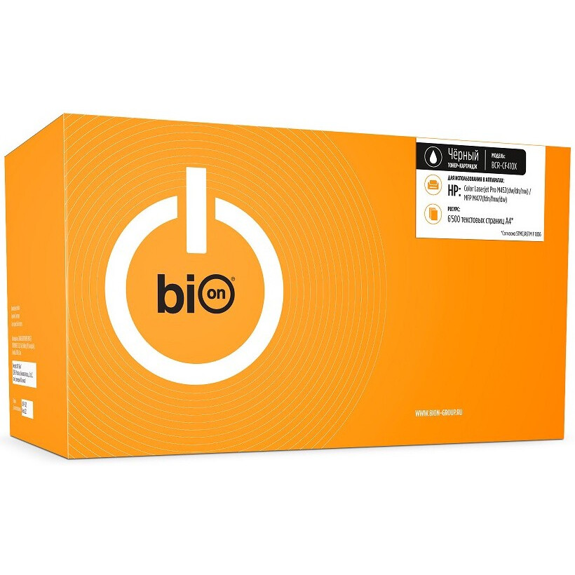 Картридж Bion CF410X Black - BCR-CF410X