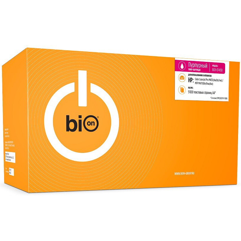 Картридж Bion CF413X Magenta