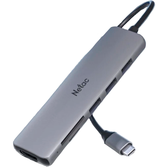 USB-концентратор Netac WF14 - NT08WF14-30GR