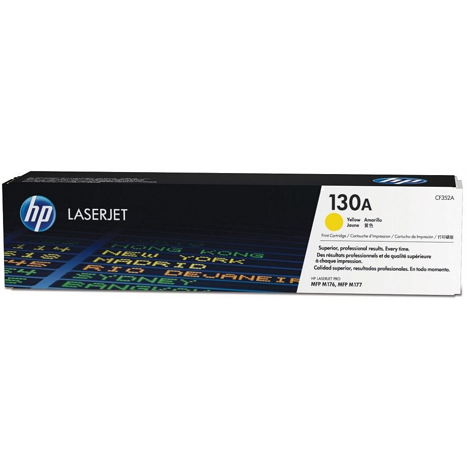 Картридж HP CF352A (№130A) Yellow