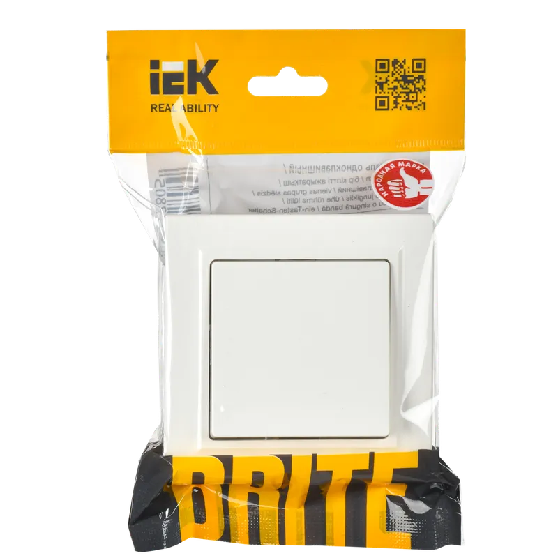 Выключатель IEK BRITE BR-V10-0-10-K01-F - фото 3