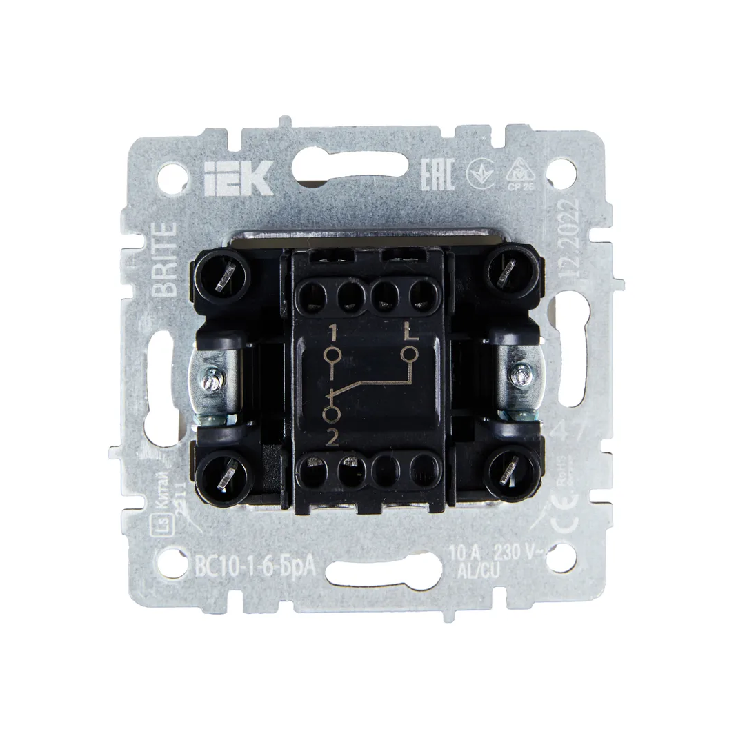 Выключатель IEK BRITE BR-V12-0-10-K47 - фото 3