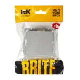 Выключатель IEK BRITE BR-V12-0-10-K47