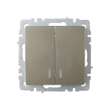 Выключатель IEK BRITE BR-V20-1-10-K37