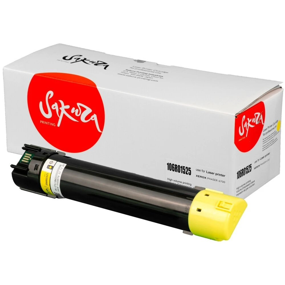 Картридж Sakura SA106R01525 Yellow