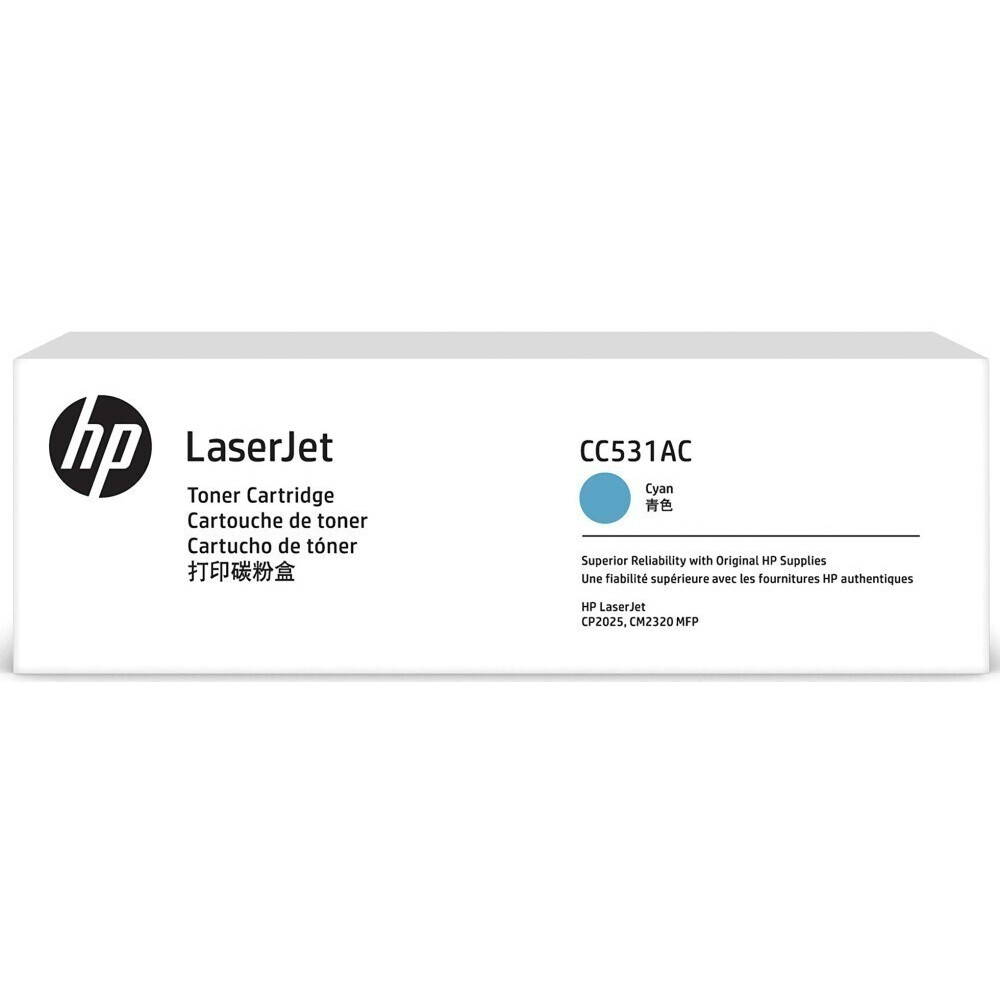 Картридж HP CC531AC (№304A) Cyan