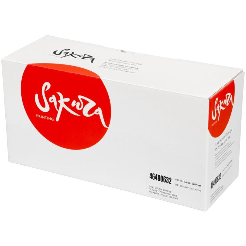 Картридж Sakura SA46490632 Black