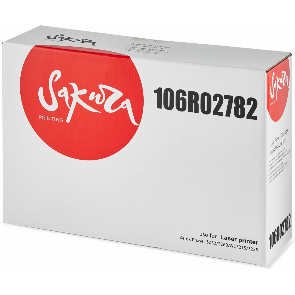 Картридж Sakura SA106R02782 Black