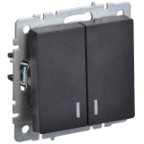Выключатель IEK BRITE BR-V20-1-10-K02