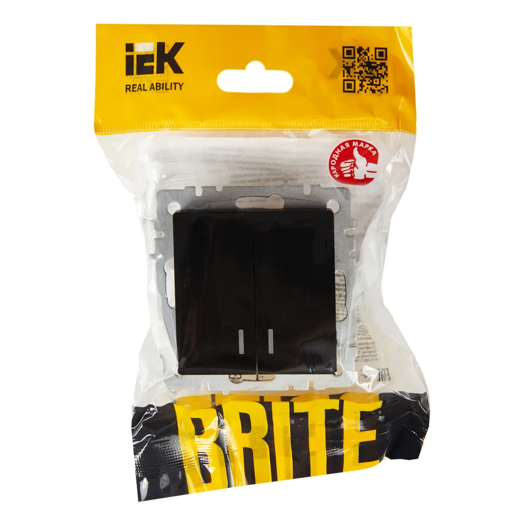 Выключатель IEK BRITE BR-V20-1-10-K02 - фото 6