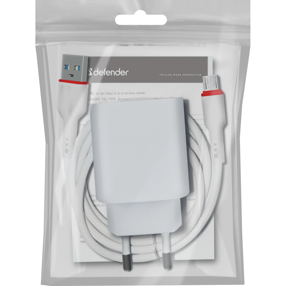 Сетевое зарядное устройство Defender UPC-22 - 83678 - фото 7