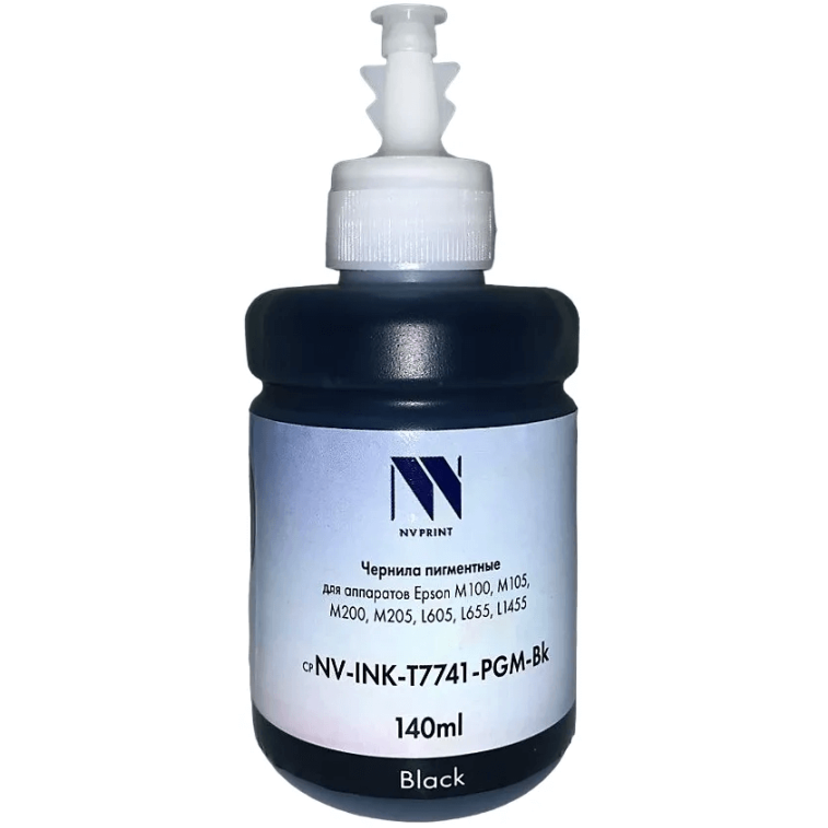 Чернила NV Print INK-T7741-PGM-Bk Black