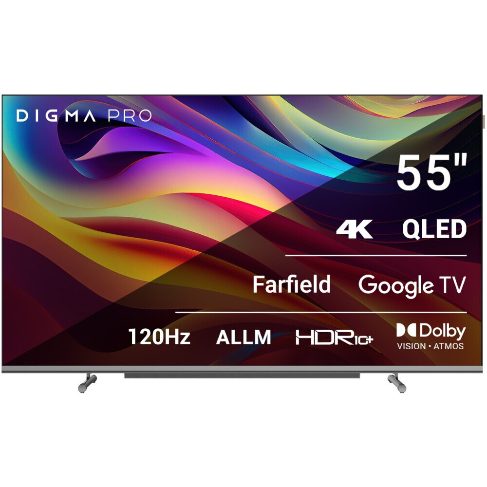 ЖК телевизор Digma 55" PRO QLED 55L