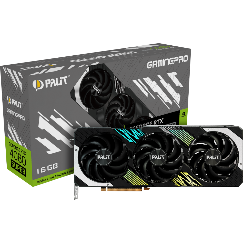 Видеокарта NVIDIA GeForce RTX 4080 Super Palit GamingPro 16Gb (NED408S019T2-1032A) - фото 8