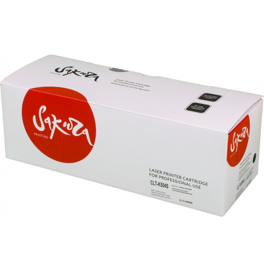 Картридж Sakura SACLTK504S Black