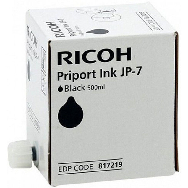 Чернила Ricoh JP-7 Black - 817219