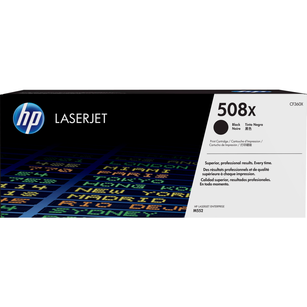Картридж HP CF360X (№508X) Black