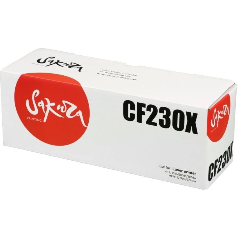 Картридж Sakura SACF230X Black